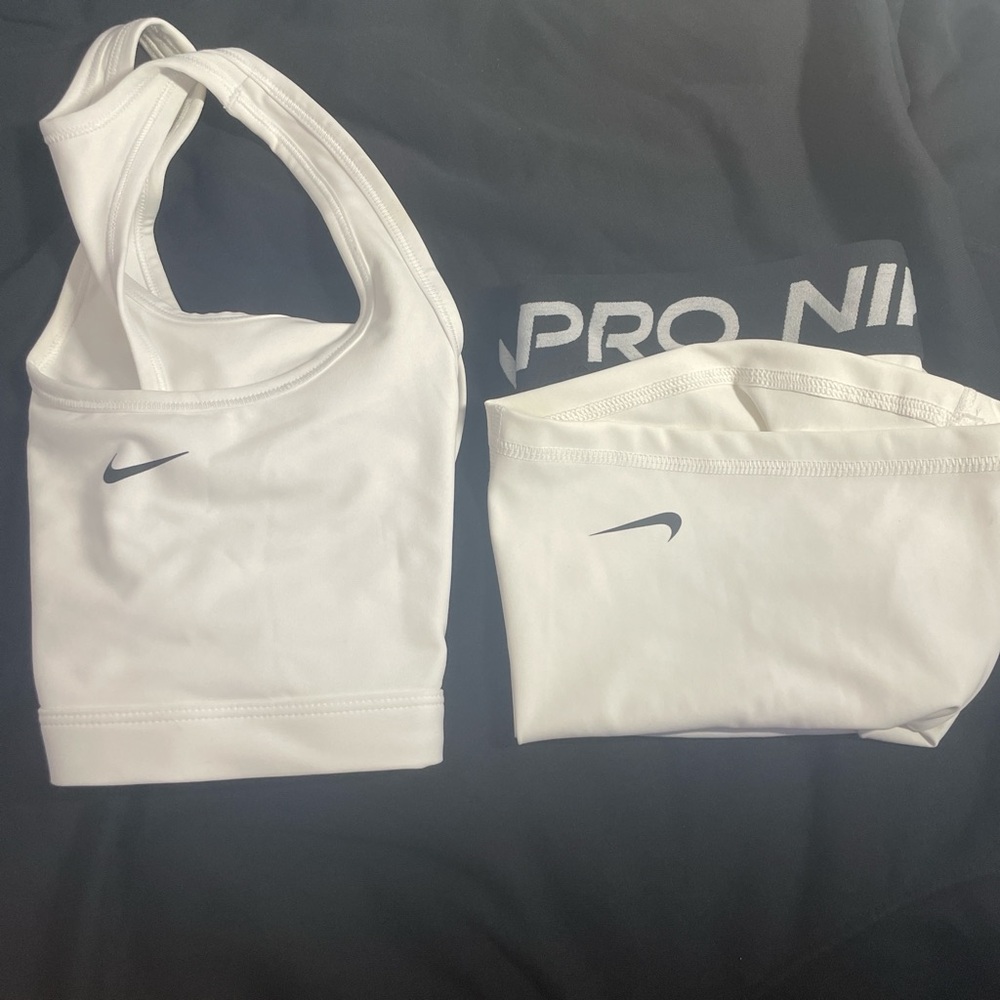 Nike White Activewear Set